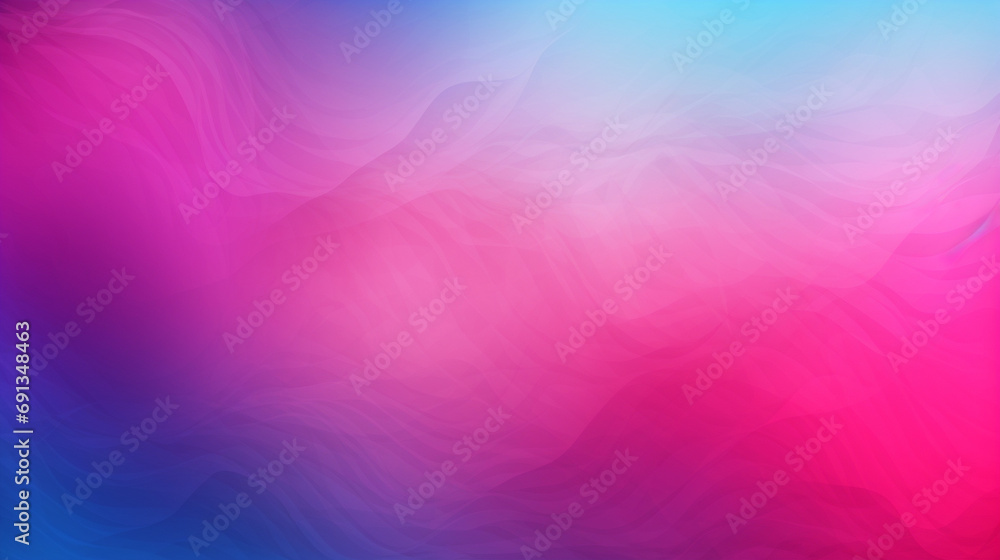 Obraz premium Pink purple magenta blue gradient background. Grainy texture. banner cover design 