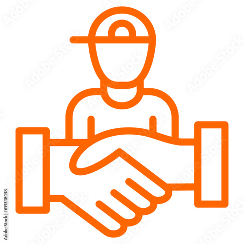 Vector Design Adoption Icon Style