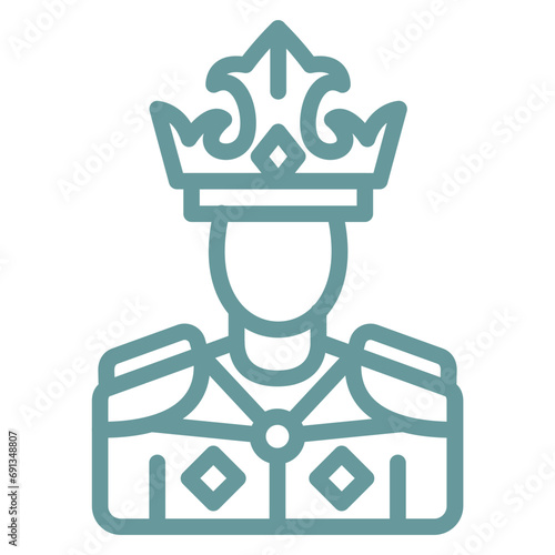 Vector Design King Icon Style