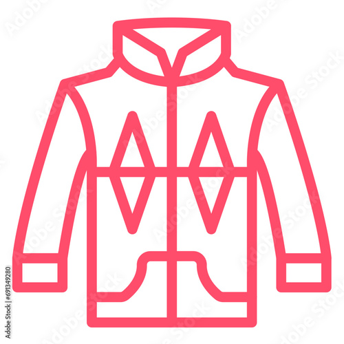 Vector Design Jacket Icon Style