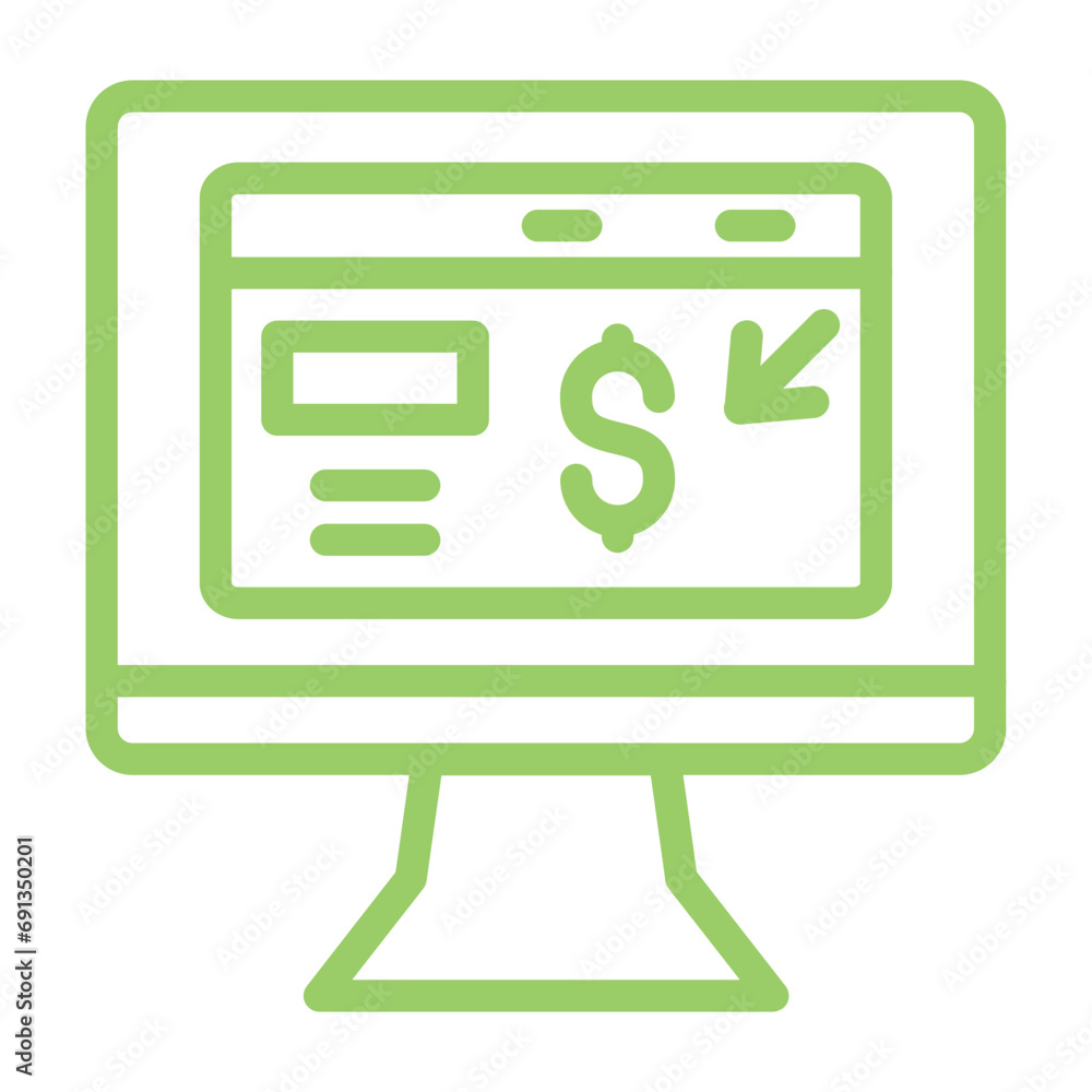 Vector Design Crowdfunding Portal Icon Style Vector Design Crowdfunding Portal Icon Style