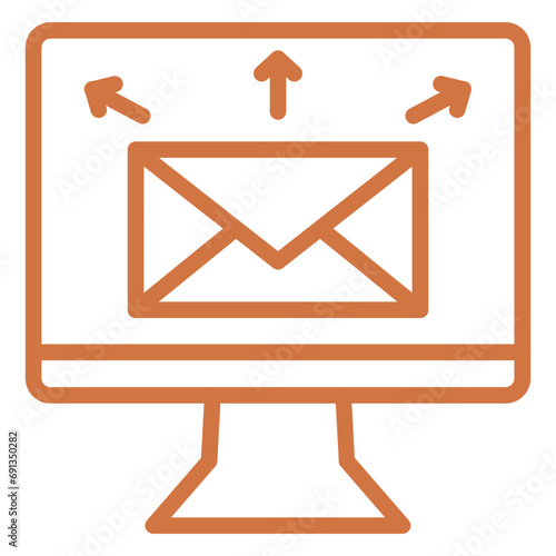 Vector Design Mass Mailing Icon Style
