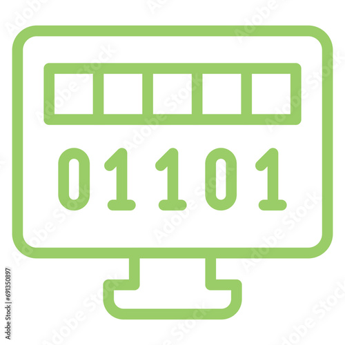 Vector Design Byte Icon Style
