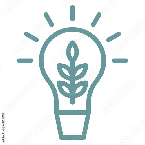 Vector Design Bioenergy Icon Style