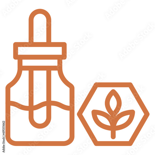 Vector Design Cbd Oil Icon Style
