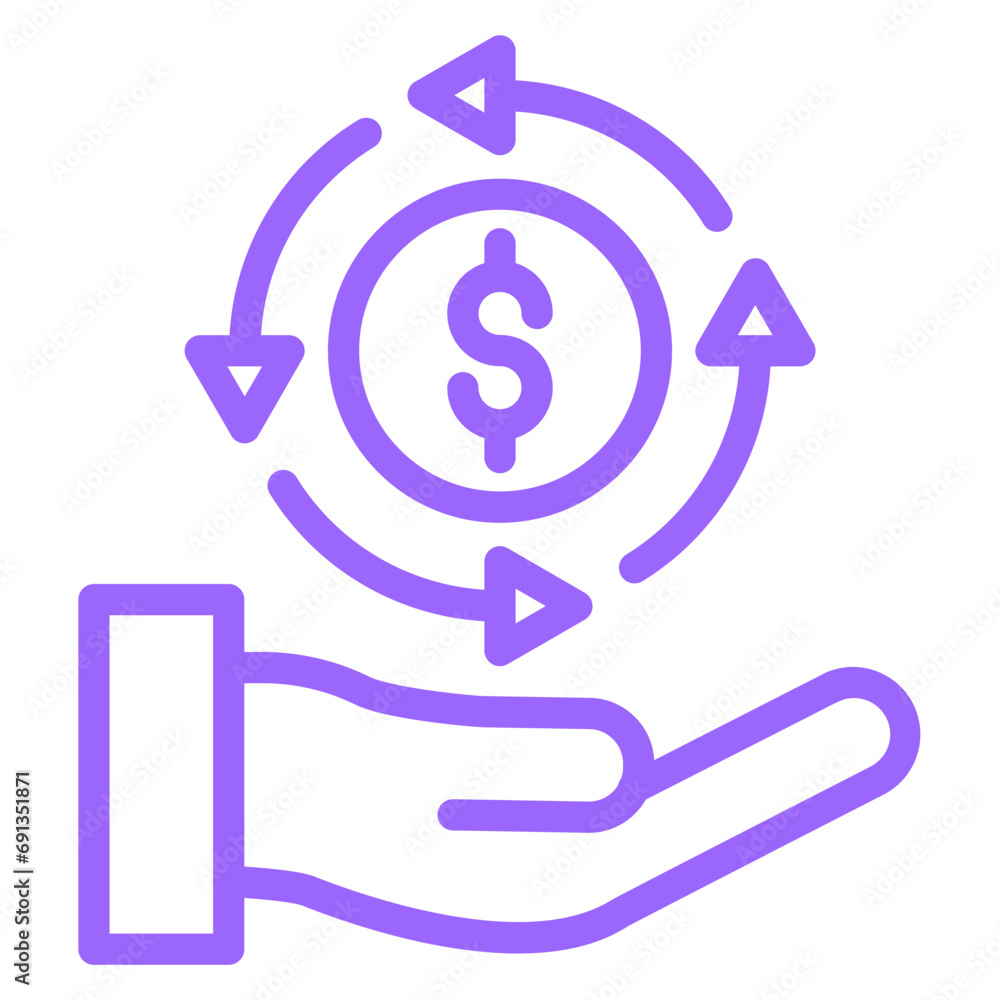 Vector Design Money Back Guarantee Icon Style Vector Design Money Back Guarantee Icon Style