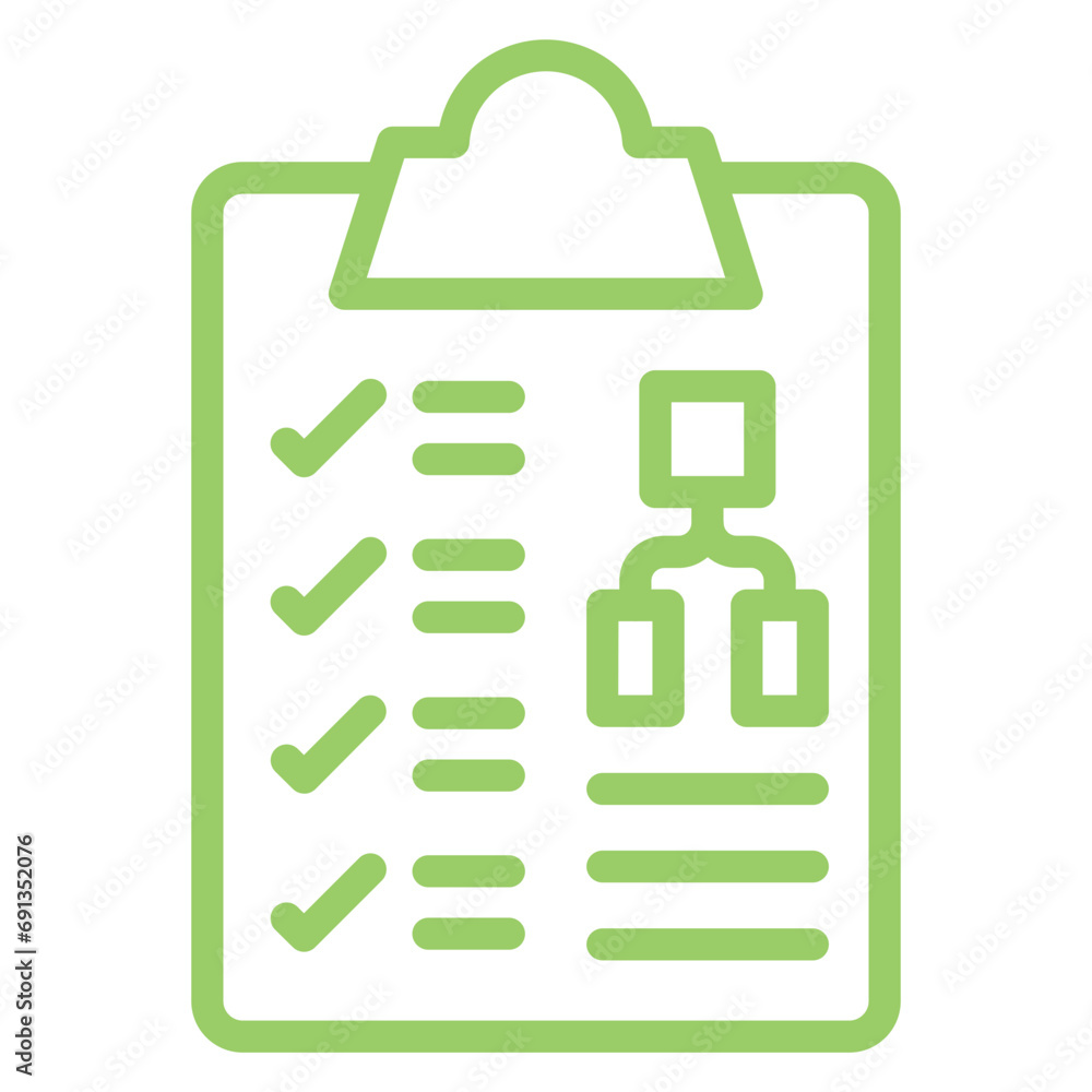 Vector Design Planning Icon Style Vector Design Planning Icon Style