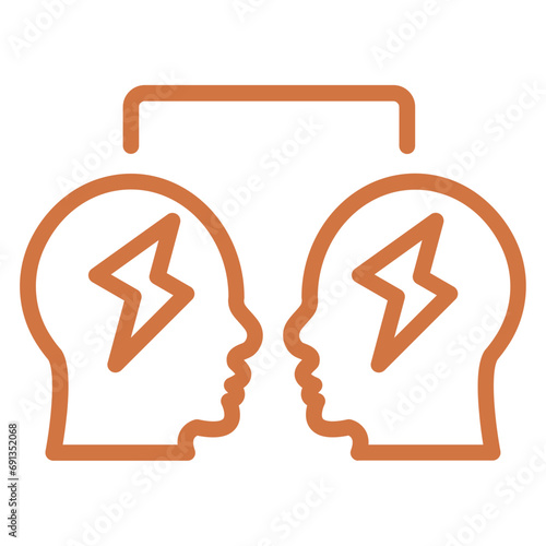 Vector Design Altercation Icon Style