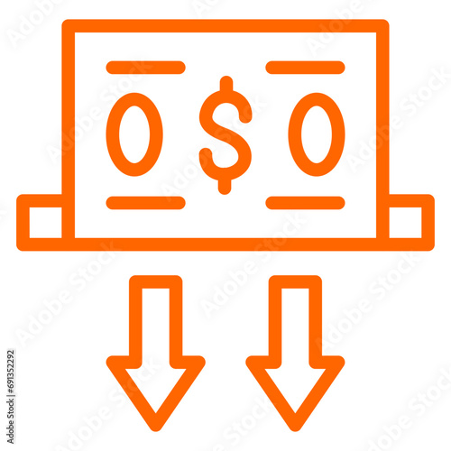 Vector Design Deposit Icon Style