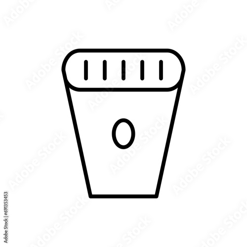 epilator line icon