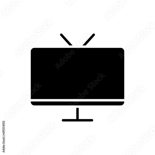 television glyph icon