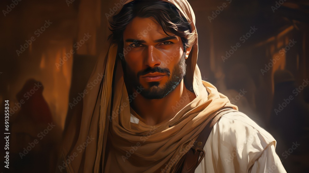 Portrait of an Arab Man Portrait of an Arab Man