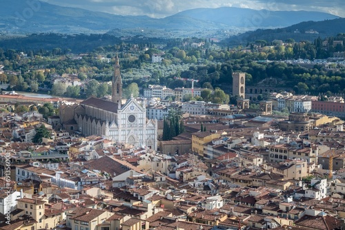 basilica de santa croce lecce in Florence photo