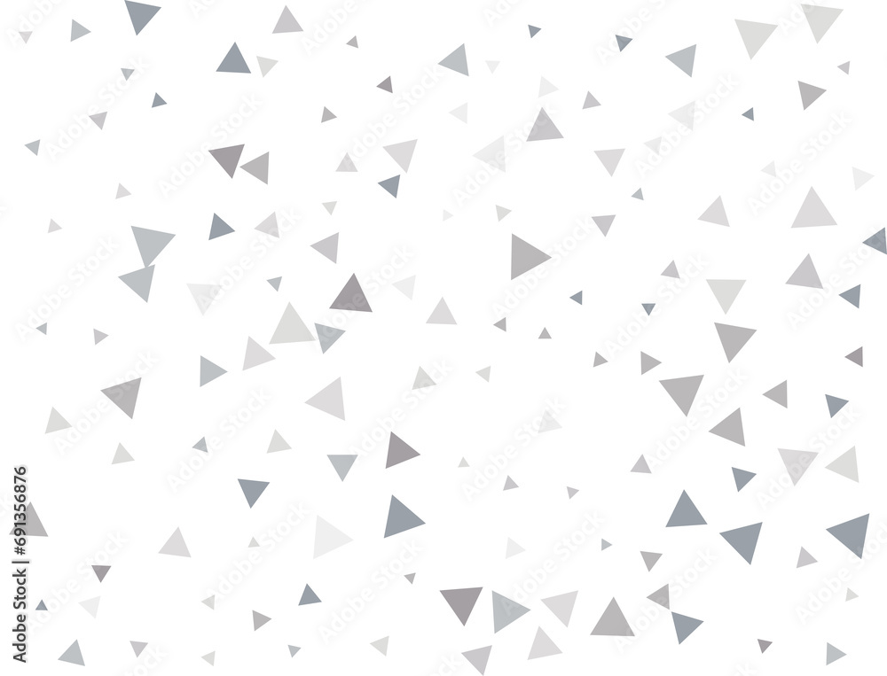Paper Silver Triangular Confetti Paper Silver Triangular Confetti