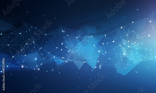 abstract polygonal geometric background