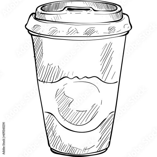 coffee handdrawn illustration