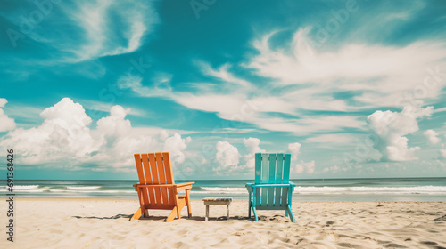 Beach chairs