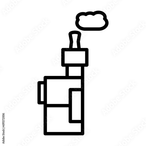 Electronic Cigarette Icon