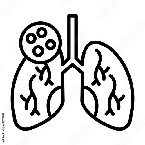 Emphysema Icon