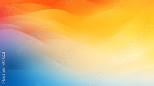 Grainy orange, blue, yellow texture backdrop. Banner header cover design.