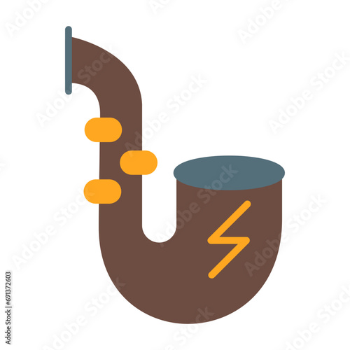 Electronic Pipe Icon