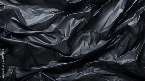  crumpled black paper