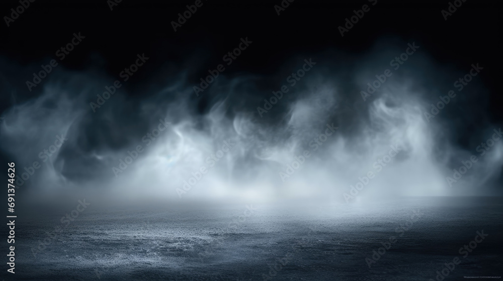 A mysterious and dramatic night scene with a beam of light emerging from stormy clouds. Perfect for book covers, spooky themed designs, and dramatic storytelling visuals.