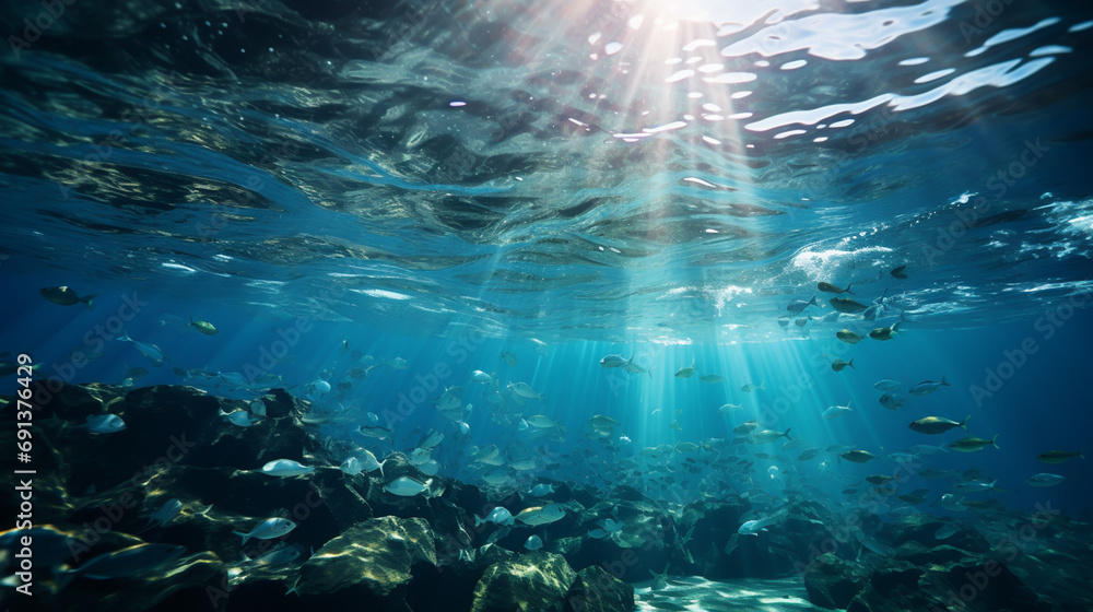 underwater sea deeb sea deep blue sea underwater sea deeb sea deep blue sea