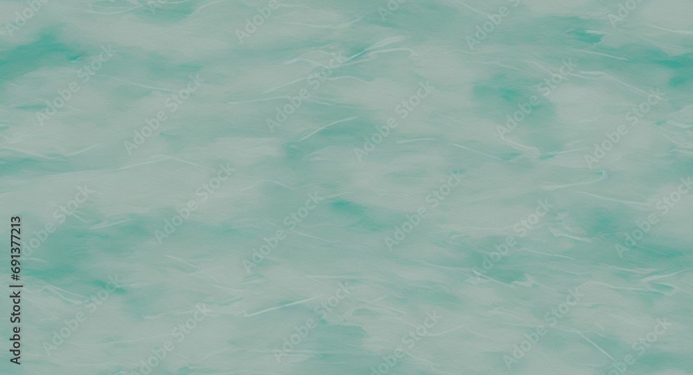 Pale gray blue green abstract watercolor drawing. Sage green color. Art background for design. Water. Grunge. Blot, Stein, daub. generative, AI.
