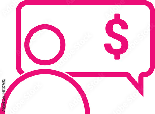 Finance icon. mutual fund, earning money and revenue icons. Containing loan, cash saving and financial goal and profit symbal, budget Solid icons photo
