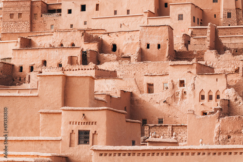 Ait ben Haddou, ancient city built in the Sahara desert, Morocco