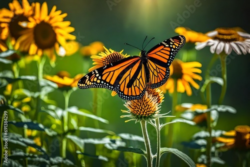 butterfly on flower