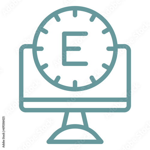 E Shot Icon Style