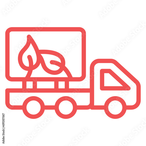 Biofuel Tank Icon Style