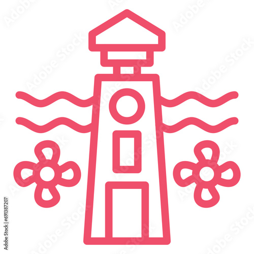 Tidal Power Icon Style