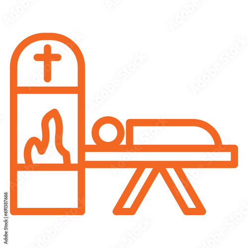 Cremation Icon Style