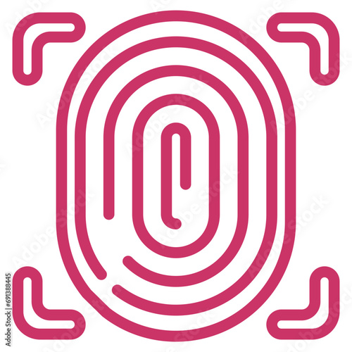 Biometrics Icon Style