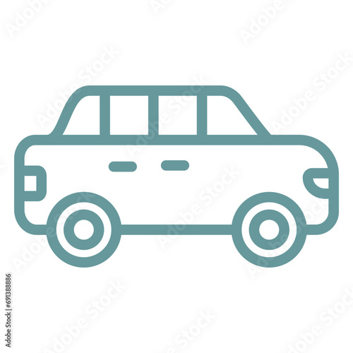 Limousine Icon Style