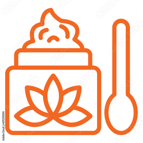 Body Scrub Icon Style