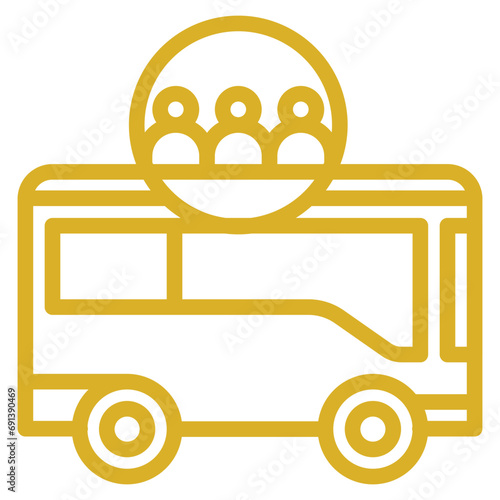 Group Excursion Icon Style