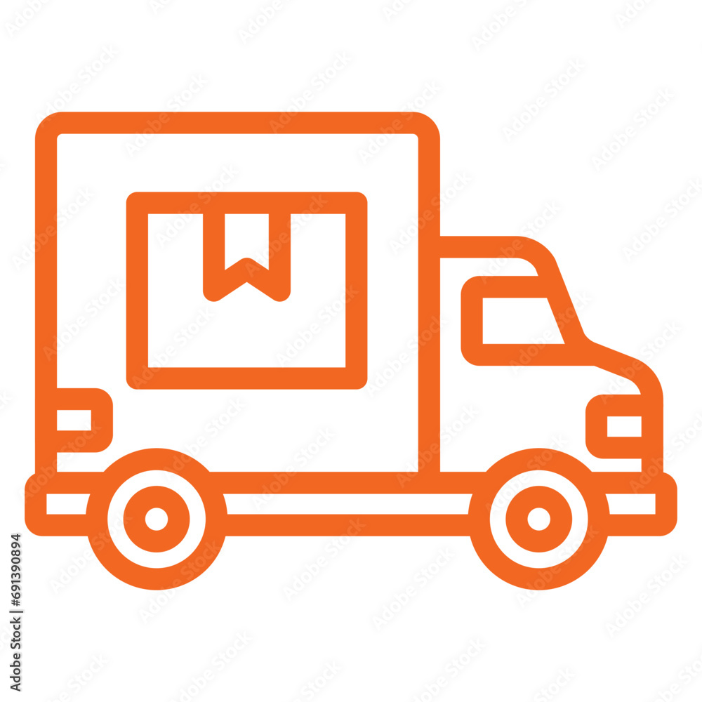 Delivery Service Icon Style