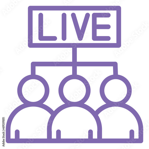 Streaming Community Icon Style