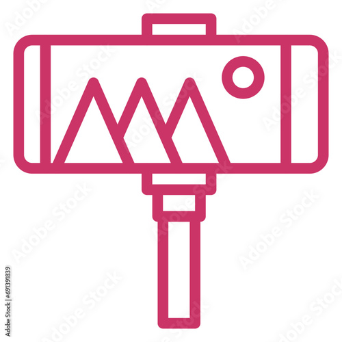 Travel Vlog Icon Style