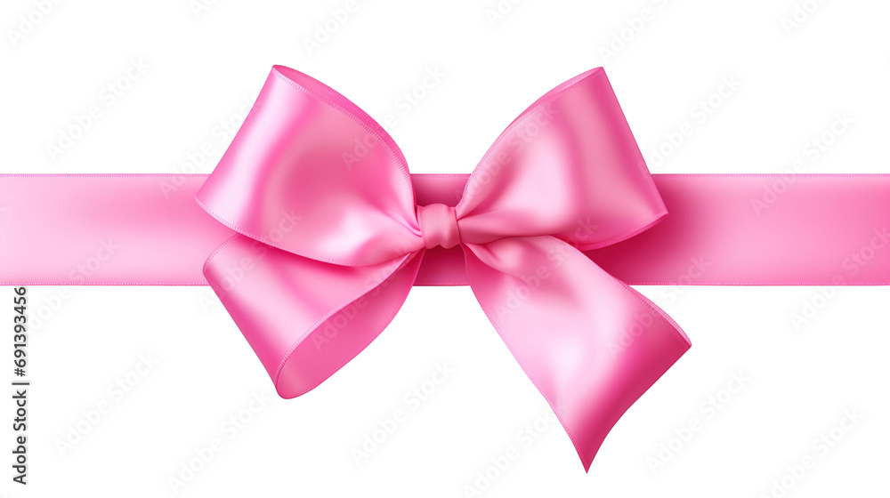 pink ribbon bow isolated on transparent background Remove png, Clipping Path, pen tool pink ribbon bow isolated on transparent background Remove png, Clipping Path, pen tool
