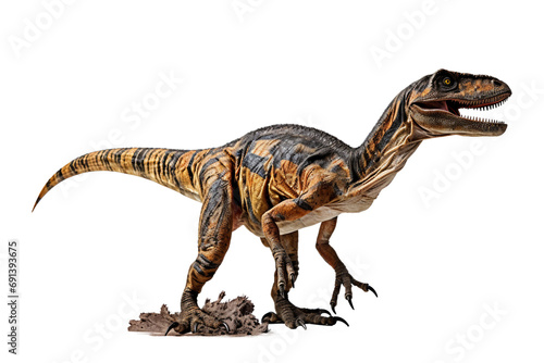 Modern Dino Design isolated on transparent background