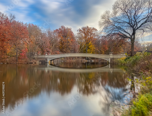 Bow bridge in late autumn © John Anderson