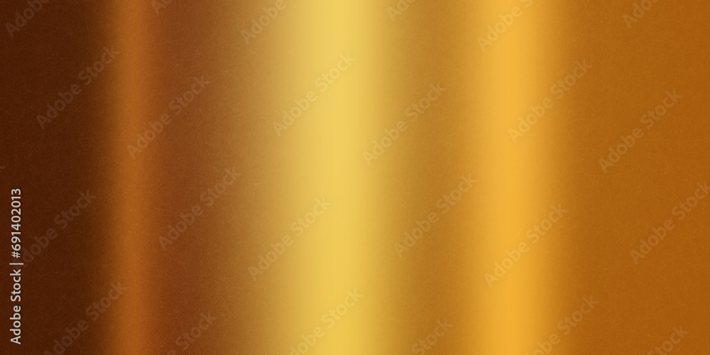 Seamless gold metal texture. Golden gradient background, textured metallic template - obrazy, fototapety, plakaty 