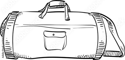 handbag handdrawn illustration