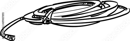 rope handdrawn illustration