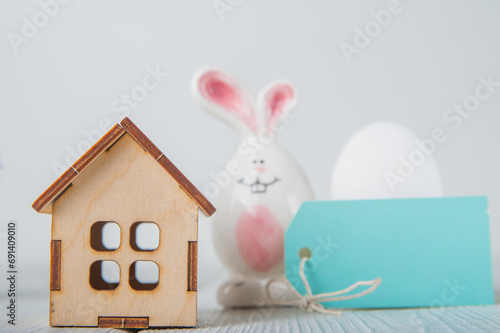 Photography Happy Easter greeting card